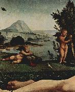 Piero di Cosimo, Venus, Mars und Amor